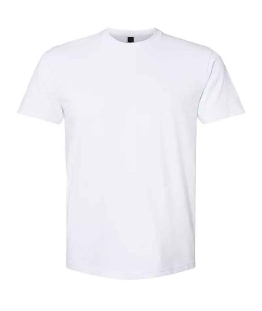 White crew neck t-shirt